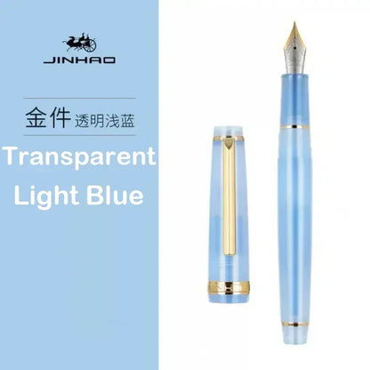 Luxury Fountain Pen with Gold Trim and Fine Nib