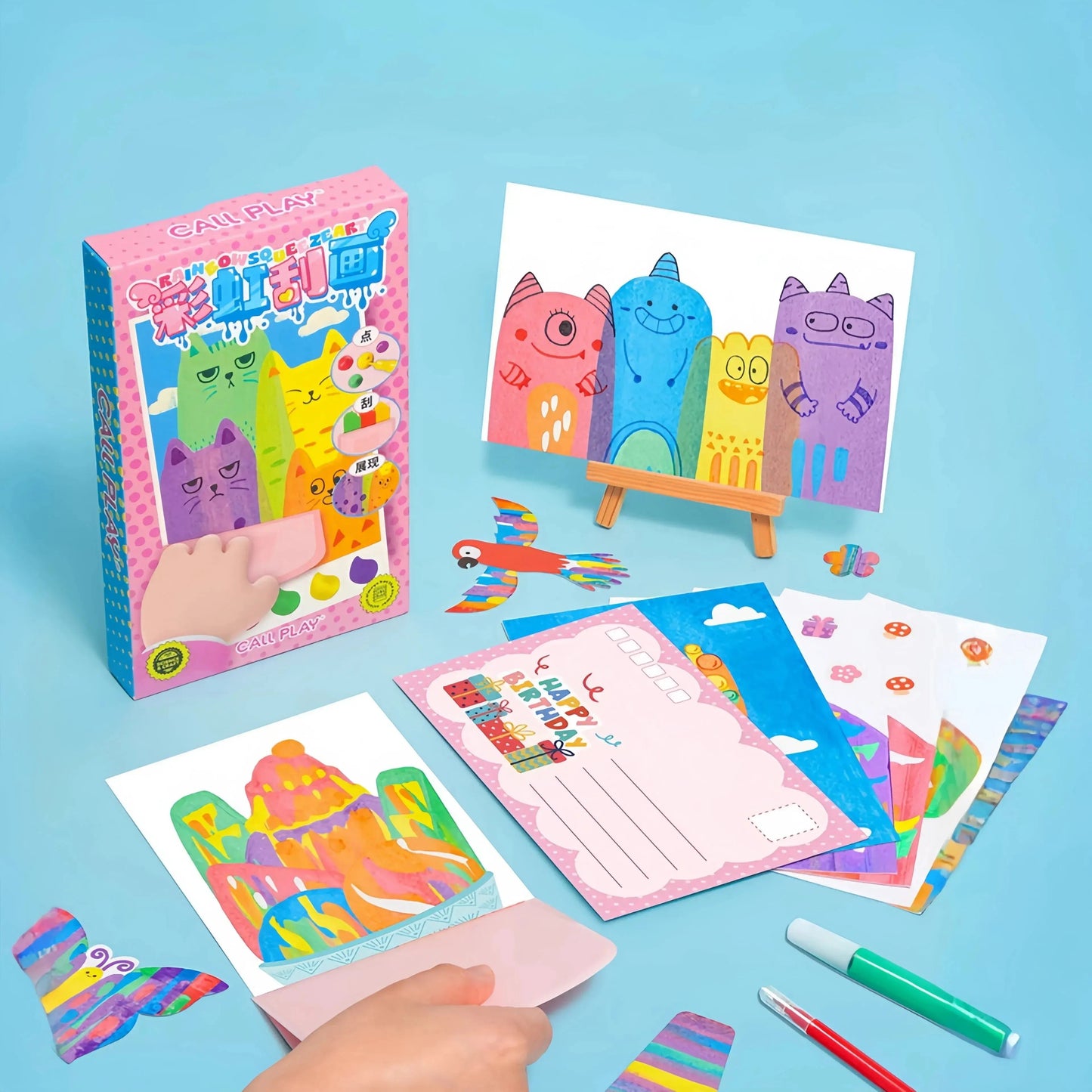 Squeegee Painting Kit