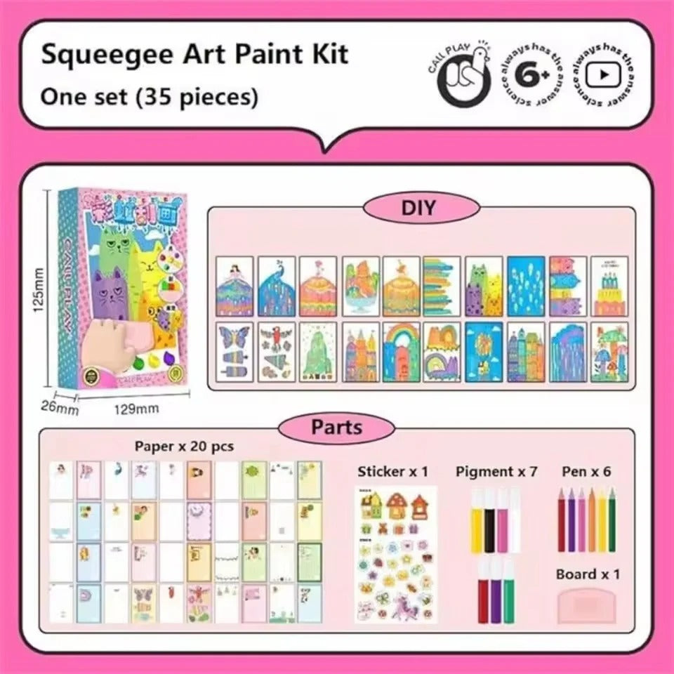 Squeegee Painting Kit