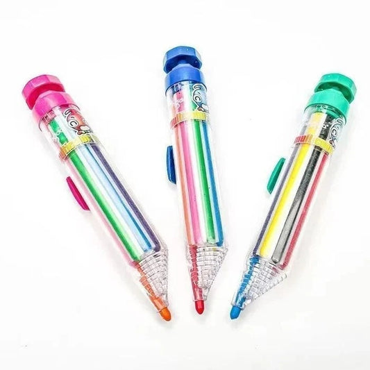 8-in-1 Multi-Color Chalk Marker Pen