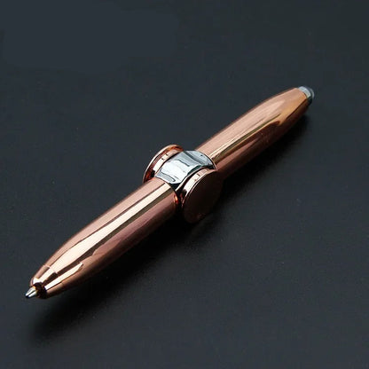 LED Spinner Metal Ballpoint Pen