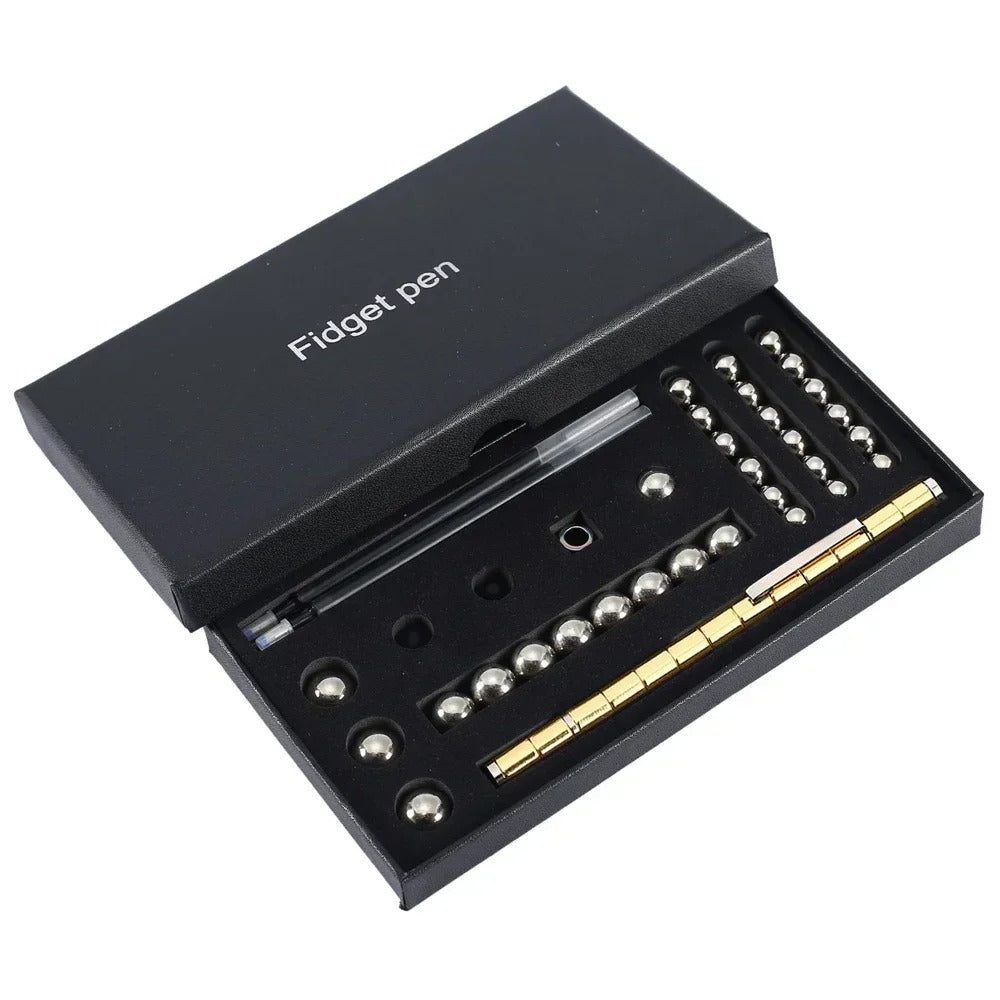 Magnetic Fidget Gel Pen – Write. Build. Decompress.