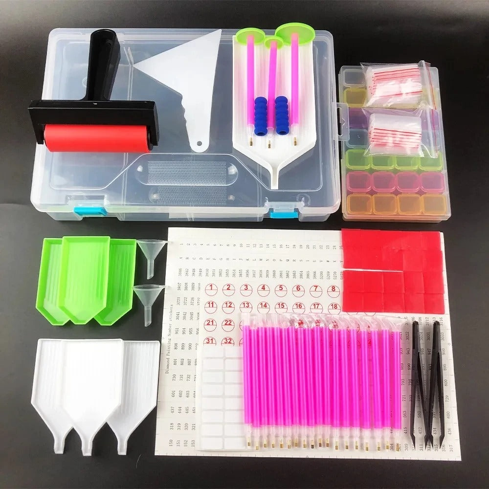 128pcs Diamond Painting Tools Kit