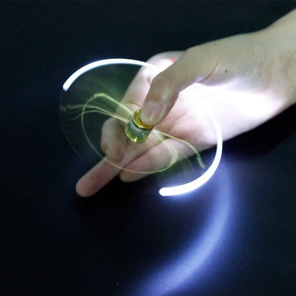 LED Spinner Metal Ballpoint Pen