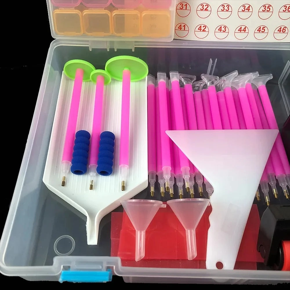 128pcs Diamond Painting Tools Kit