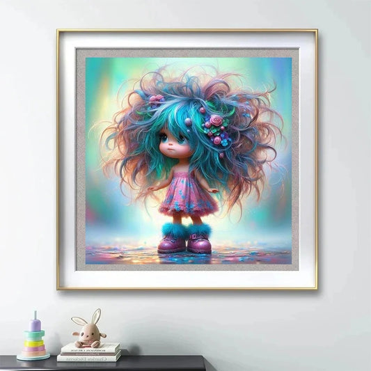 5D Diamond Painting Kit - Cartoon Kid