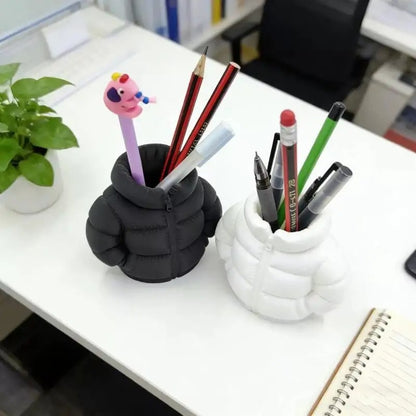3D Printed Jacket Pen Holder for Desk Organization