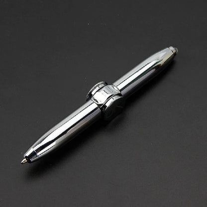 LED Spinner Metal Ballpoint Pen
