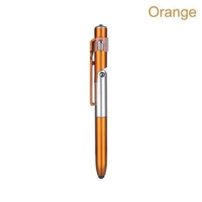 4-in-1 Multifunction Ballpoint Pen with LED, Phone Stand, and Stylus