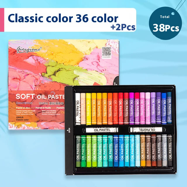 Professional Soft Oil Pastels Set