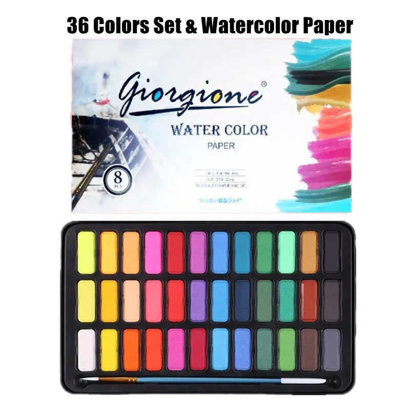 Professional Watercolors Kit