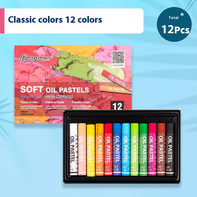 Professional Soft Oil Pastels Set
