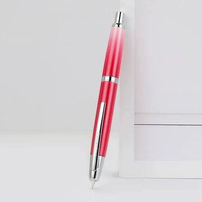 Retractable Metal Fountain Pen