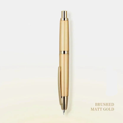 Retractable Metal Fountain Pen