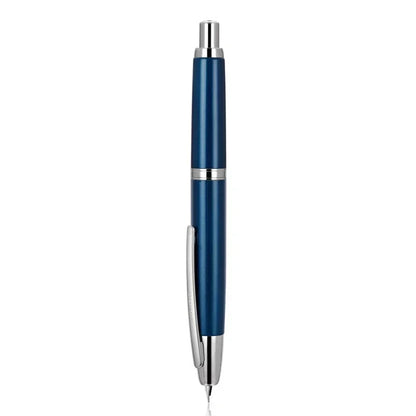 Retractable Metal Fountain Pen