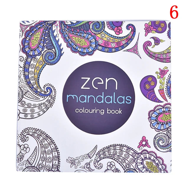 Calm & Color™ – Stress Relief Coloring Book for Kids & Adults