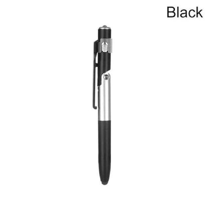 4-in-1 Multifunction Ballpoint Pen with LED, Phone Stand, and Stylus