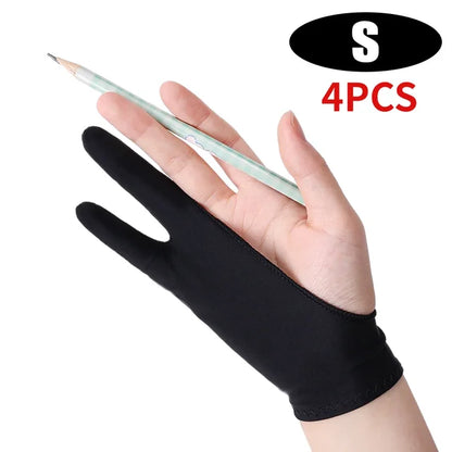 Two-Finger Artist Glove for Drawing