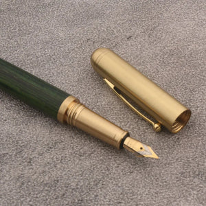 Green Wood Fountain Pen