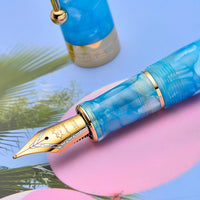 Thumbnail for fountain pen, writing with a fountain pen, refillable fountain pens, pen with ink, pen store, nib pen, ink pen, fountain pens for sale, fountain pen shop, calligraphy, best pens