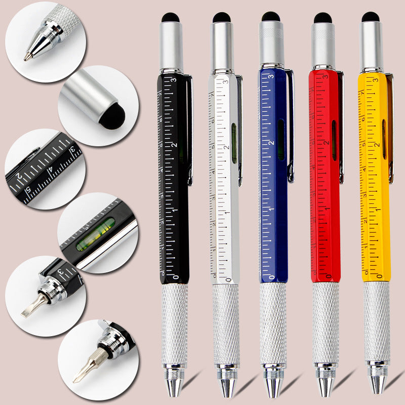 6 in 1 Multifunctional Pen – Too Shiny For Ya
