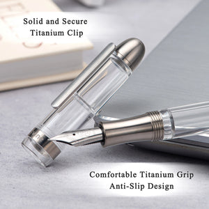 Asvine A38 Titanium Fountain Pen