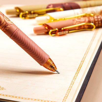 Retractable Rose Gel Pen Set