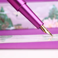Thumbnail for fountain pen, writing with a fountain pen, refillable fountain pens, pen with ink, pen store, nib pen, ink pen, fountain pens for sale, fountain pen shop, calligraphy, best pens