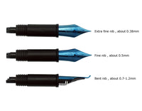 Thumbnail for fountain pen, writing with a fountain pen, refillable fountain pens, pen with ink, pen store, nib pen, ink pen, fountain pens for sale, fountain pen shop, calligraphy, best pens