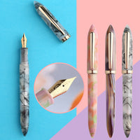 Thumbnail for fountain pen, writing with a fountain pen, refillable fountain pens, pen with ink, pen store, nib pen, ink pen, fountain pens for sale, fountain pen shop, calligraphy, best pens