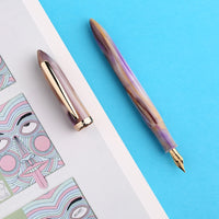 Thumbnail for fountain pen, writing with a fountain pen, refillable fountain pens, pen with ink, pen store, nib pen, ink pen, fountain pens for sale, fountain pen shop, calligraphy, best pens