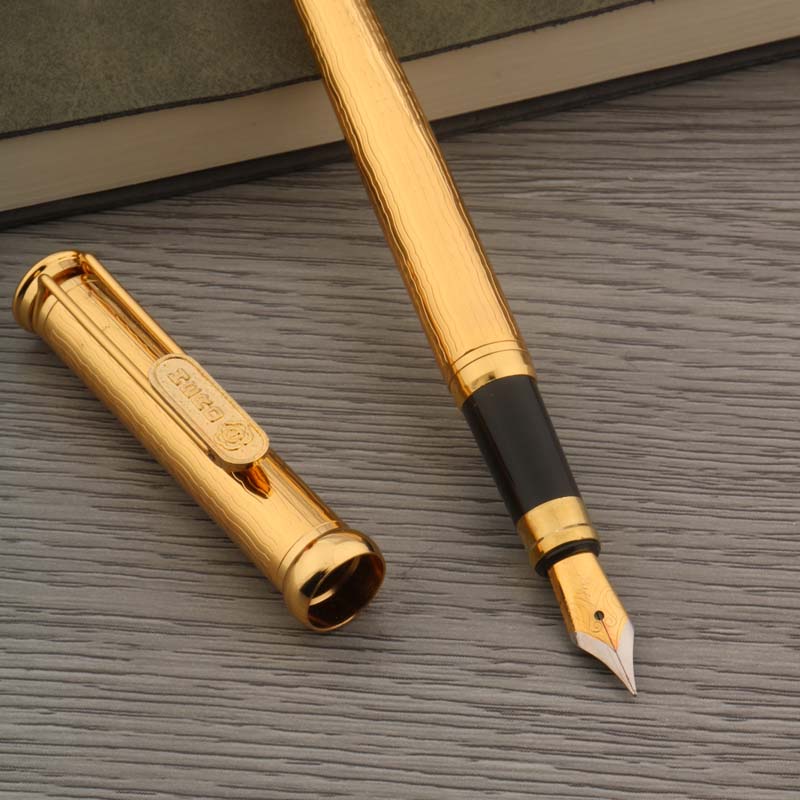 Golden Emperor Fountain Pen - Too Shiny For Ya