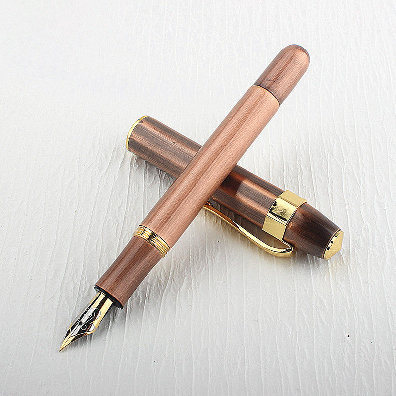 Nebula Brass Cigar Fountain Pen