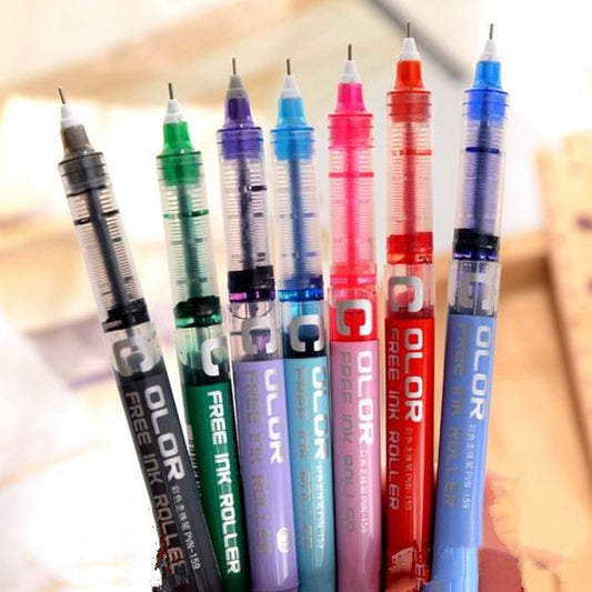 Needle Type Gel Pen Bundle 7pcs