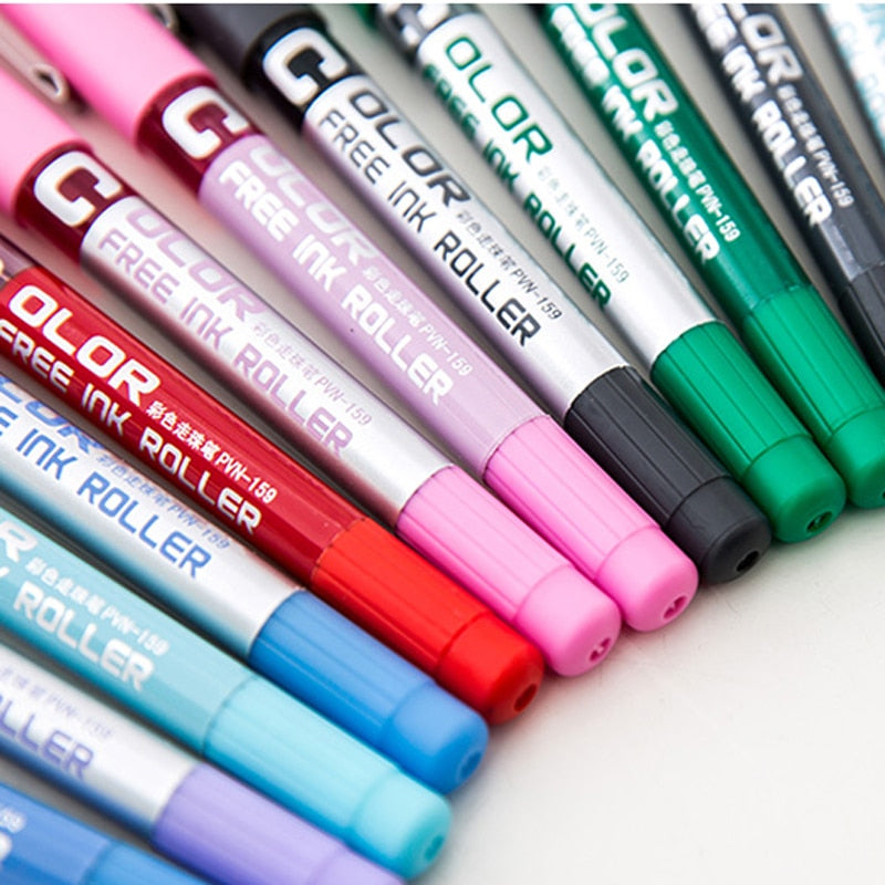 Needle Type Gel Pen Bundle 7pcs