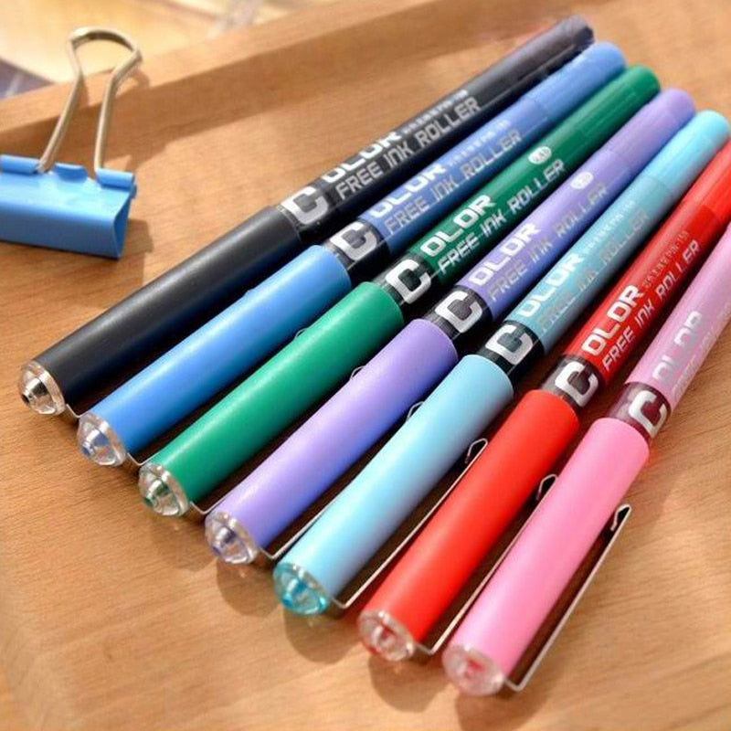 Needle Type Gel Pen Bundle 7pcs