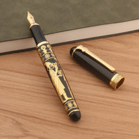 Thumbnail for fountain pen, writing with a fountain pen, refillable fountain pens, pen with ink, pen store, nib pen, ink pen, fountain pens for sale, fountain pen shop, calligraphy, best pens