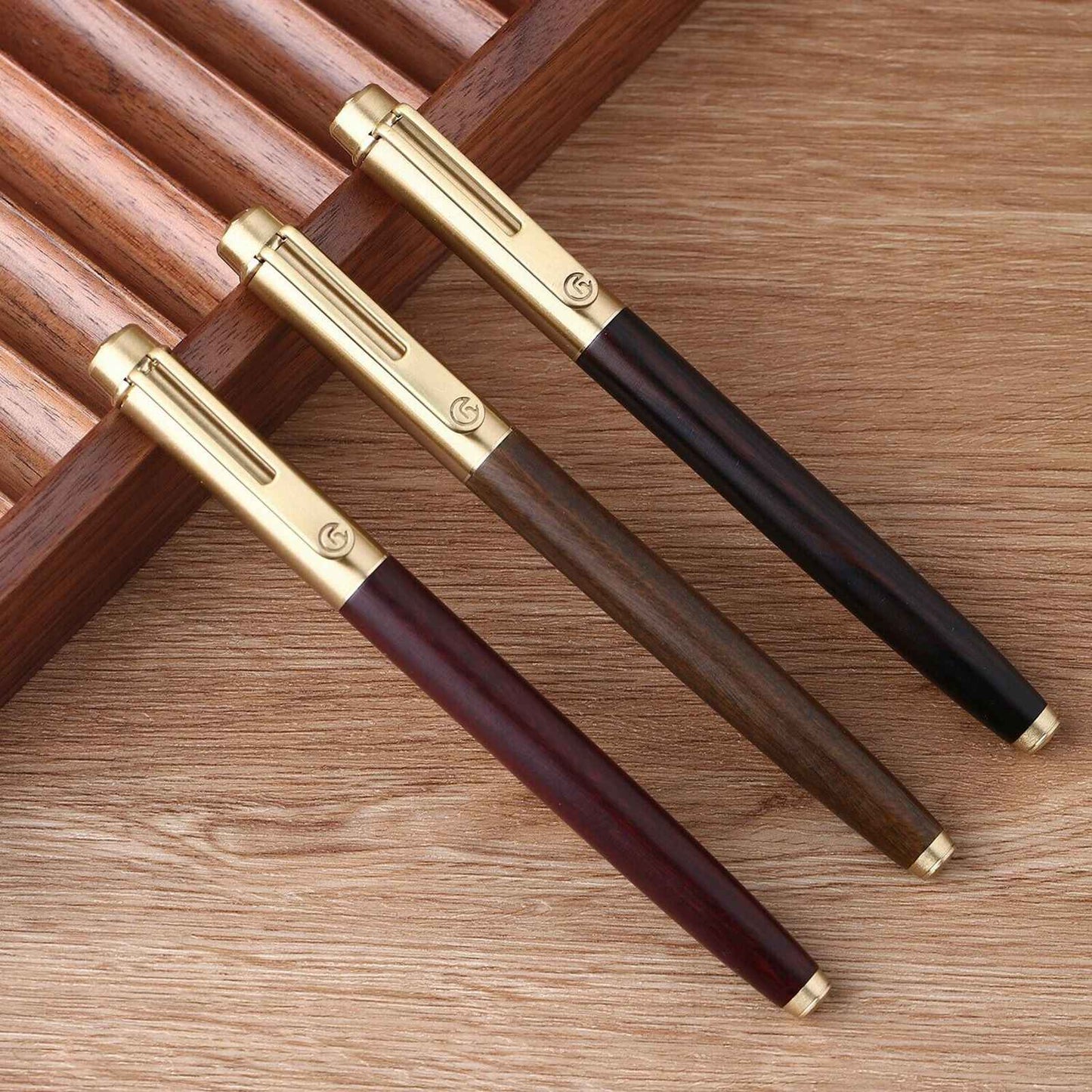 Woodgrain Elegance Fountain Pen