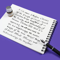 Thumbnail for fountain pen, writing with a fountain pen, refillable fountain pens, pen with ink, pen store, nib pen, ink pen, fountain pens for sale, fountain pen shop, calligraphy, best pens