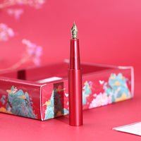 Thumbnail for fountain pen, writing with a fountain pen, refillable fountain pens, pen with ink, pen store, nib pen, ink pen, fountain pens for sale, fountain pen shop, calligraphy, best pens