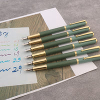 Thumbnail for fountain pen, writing with a fountain pen, refillable fountain pens, pen with ink, pen store, nib pen, ink pen, fountain pens for sale, fountain pen shop, calligraphy, best pens