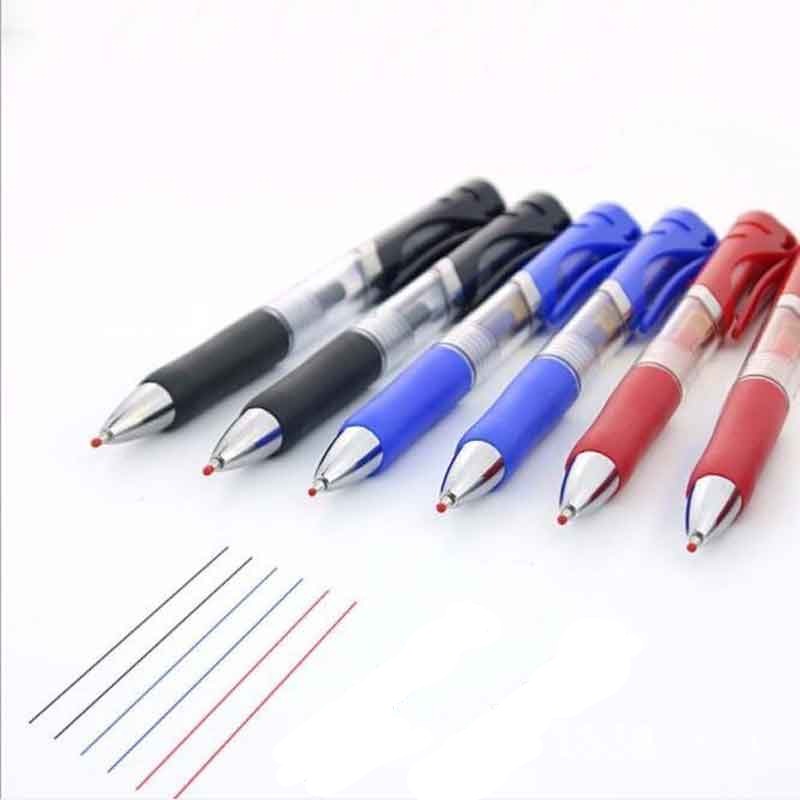 Color Write Colored Fountain Pen Set with Refills