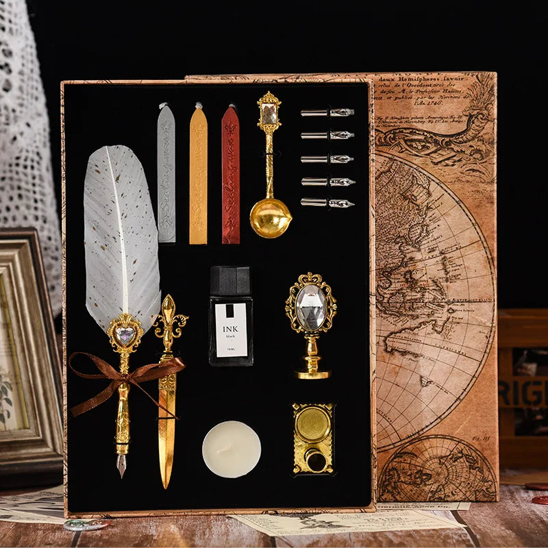 Enchanted Quill Writing Box