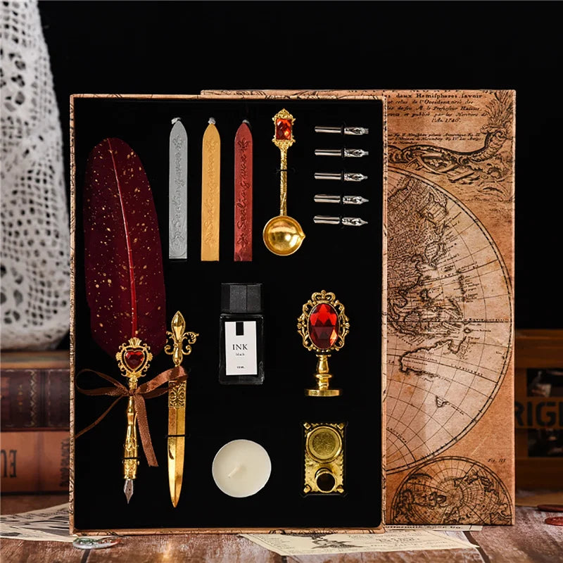 Enchanted Quill Writing Box
