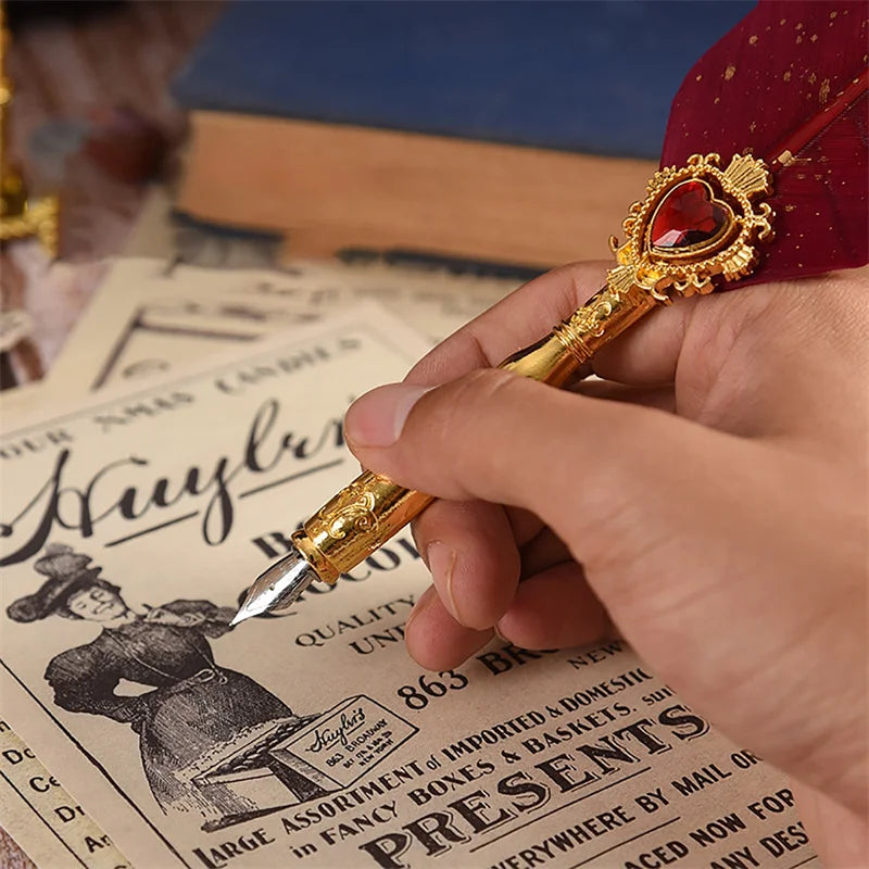 Enchanted Quill Writing Box
