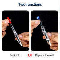 Thumbnail for fountain pen, writing with a fountain pen, refillable fountain pens, pen with ink, pen store, nib pen, ink pen, fountain pens for sale, fountain pen shop, calligraphy, best pens
