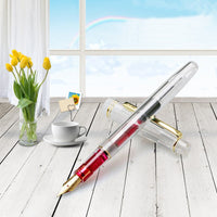 Thumbnail for fountain pen, writing with a fountain pen, refillable fountain pens, pen with ink, pen store, nib pen, ink pen, fountain pens for sale, fountain pen shop, calligraphy, best pens