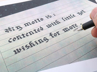 Thumbnail for fountain pen, writing with a fountain pen, refillable fountain pens, pen with ink, pen store, nib pen, ink pen, fountain pens for sale, fountain pen shop, calligraphy, best pens