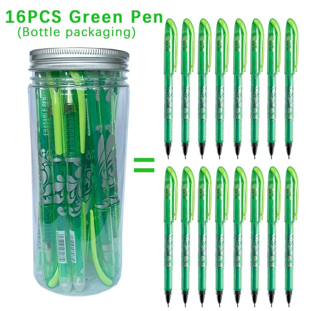16pcs Magic Erasable Gel Pens