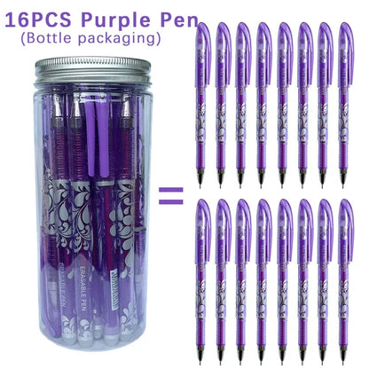 16pcs Magic Erasable Gel Pens